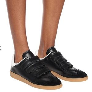 Isabel Marant Beth Leather Sneakers